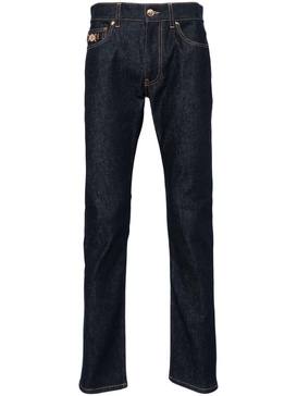 Versace Mid-Rise Slim Cotton Jeans