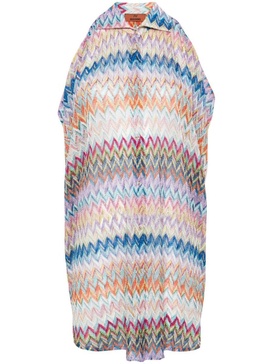 Missoni Zigzag Pattern Oversized Shirt