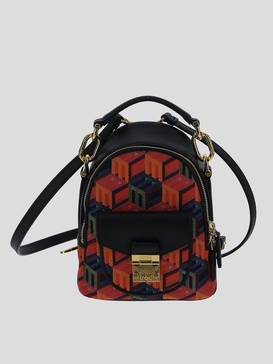 Mcm Mcm Logo Backpack