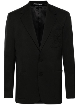 Palm Angels Single-Breasted Twill Blazer