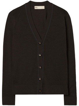 Tory Burch Wool And Silk Blend Cardigan