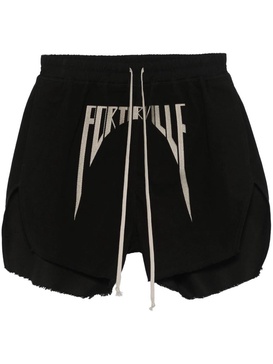 Rick Owens Embroidered Long Boxer Shorts