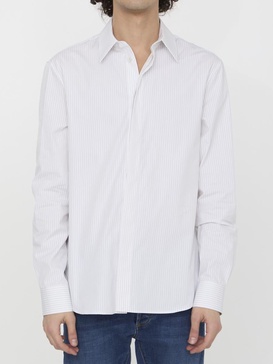 Pinstriped Cotton Shirt