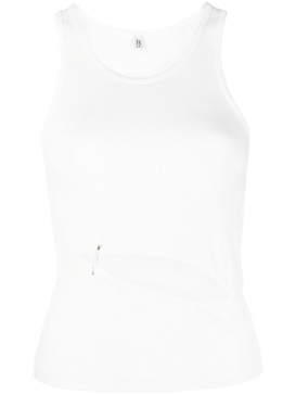 R13 Front Slit Tank Clothing