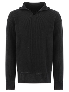 Rick Owens DRKSHDW High-Neck Knitted Jumper