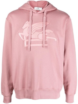 Etro sweatshirt in cotton with Pegasus embroidery