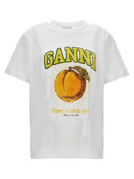 Ganni T-Shirt With Print