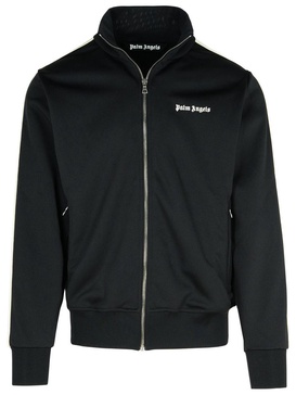 Palm Angels 'Track' Black Polyester Sweatshirt Man