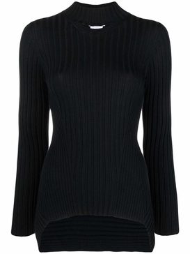 Wolford Cashmere Ribbed Turtleneck Sweater