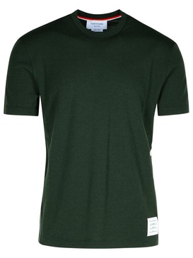 Thom Browne Green Wool T-Shirt Man