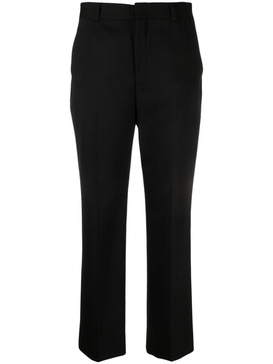 Miu Miu High-Waisted Cropped Trousers