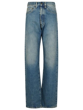 Maison Margiela Light Blue Denim Jeans Woman