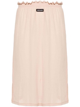 Miu Miu Jersey Midi Skirt