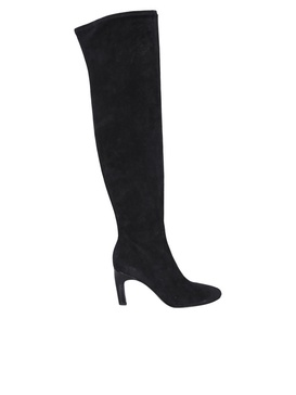 Over The Knee Black Boots