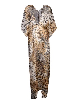 Jaguar Skin Print Kaftan