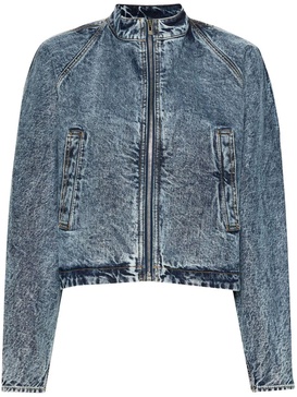 Alaïa Round Denim Jacket