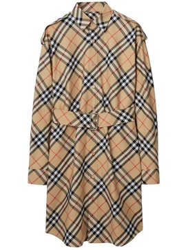 Vintage Check cotton shirtdress