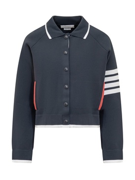 Thom Browne 4-Bar Bomber Jacket