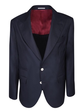 Brunello Cucinelli Single Breasted Tailored Blazer