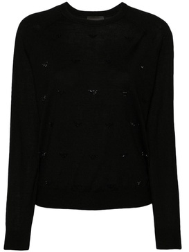 Emporio Armani Wool Crewneck Sweater