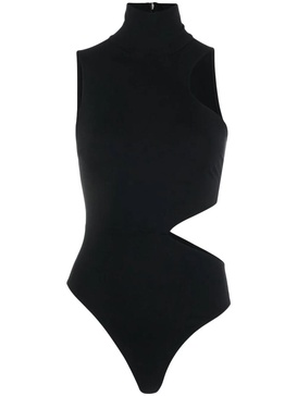 Wolford High Neck Cut Out Bodysuit