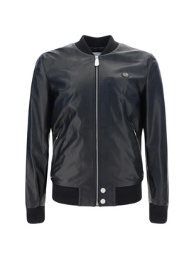 Leather Bomber Jacket