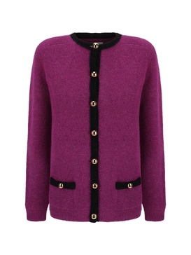 Alessandra Rich Oversized Knitted Cardigan