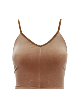 TOP VELLUTO STRETCH