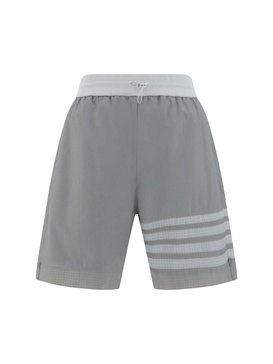 Thom Browne 4-Bar Stripe Detailed Shorts