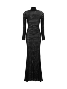 Tom Ford Perforated Knitted Maxi Dress