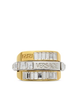 Versace Metal Ring + Rhinestones Accessories