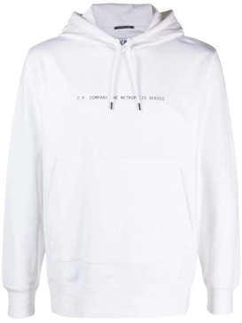 C.P. Company Metropolis Series Stretch Fleece Graphic Hoodie Clothing