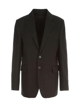 Palomar Ann Demeulemeester Man`s black cotton jacket