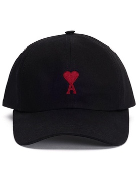 AMI Paris Ami De Coeur Cotton Baseball Cap