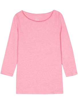 3/4 SLEEVES BOAT NECK T-SHIRT