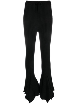 MERINO WOOL KNITTED TROUSERS