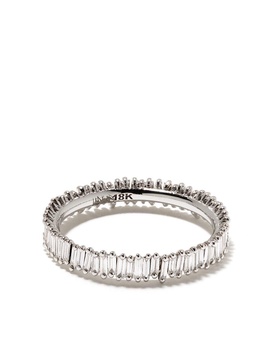 18K White Gold Classic Diamond Ring