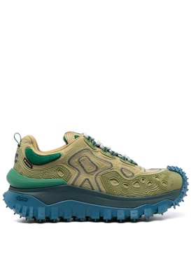 X Salehe Bembury Green Trailgrip Grain Sneakers