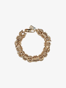 14K yellow gold medium link bracelet