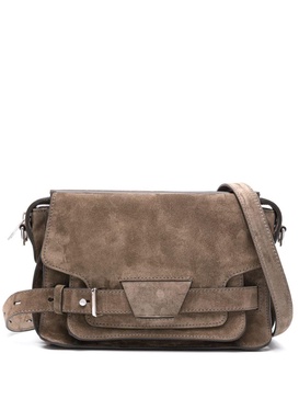 Beacon suede cross body bag