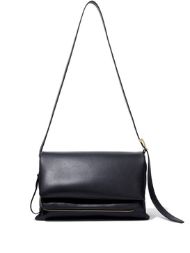 Black City Leather Cross Body Bag