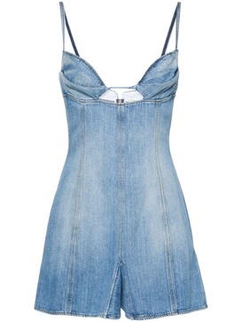 denim playsuit