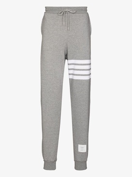 Classic sweatpant in classic loopback w/ engineered 4 bar