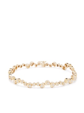 9kt River Snail Diamond Bracelet