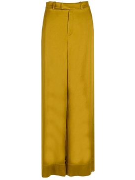 Saint Laurent High Waist Wide Leg Pants