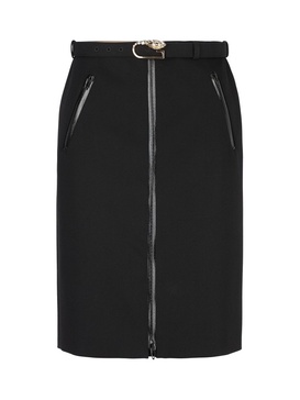 Gucci Detachable Belt Midi Skirt