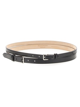 Alexander McQueen Thin Double Wrap Belt