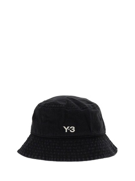 Y-3 Logo-Embroidered Bucket Hat