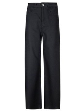 Marques'Almeida Logo Patch Boyfriend Trousers