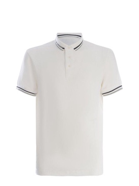 Polo Shirt Emporio Armani Made Of Cotton Pique